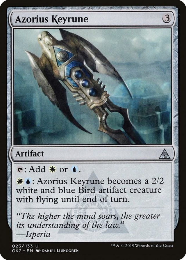 0023 Azorius Keyrune U Ravnica Allegiance: Guild Kits