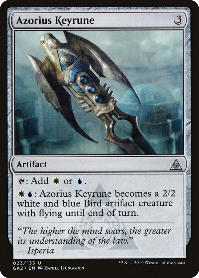 0023 Azorius Keyrune U Ravnica Allegiance: Guild Kits