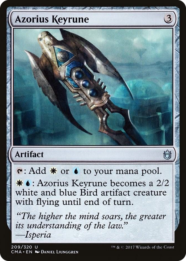 0209 Azorius Keyrune U Commander Anthology