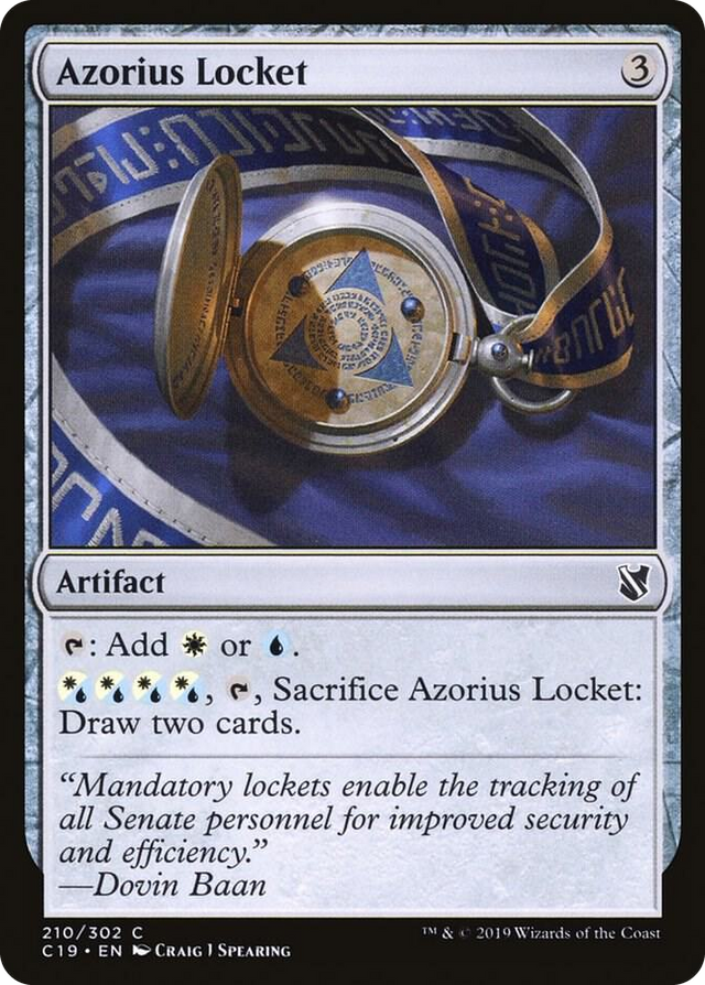 0210 Azorius Locket C Commander 2019