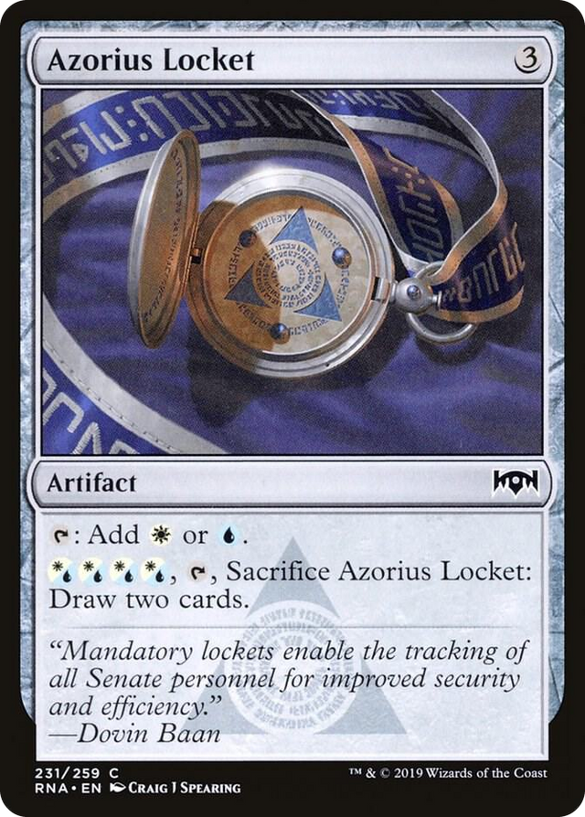 0231 Azorius Locket C Ravnica Allegiance