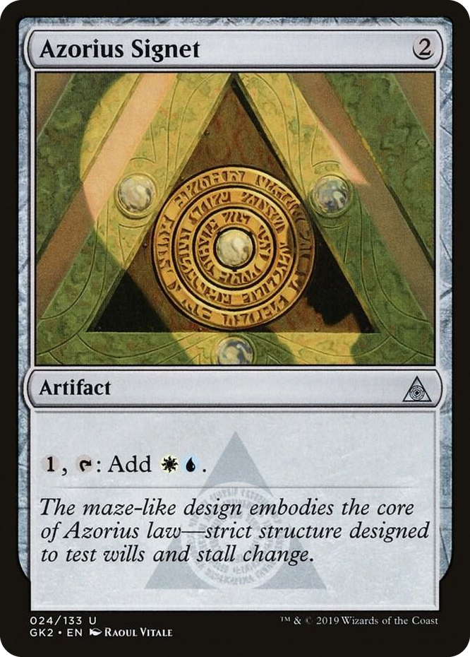 0024 Azorius Signet U Ravnica Allegiance: Guild Kits