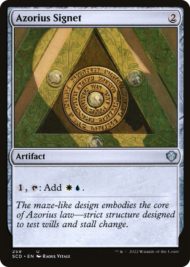 0259 Azorius Signet U Starter Commander Decks