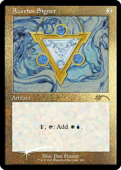 0286 Azorius Signet (Foil Etched) U Secret Lair Drop Series