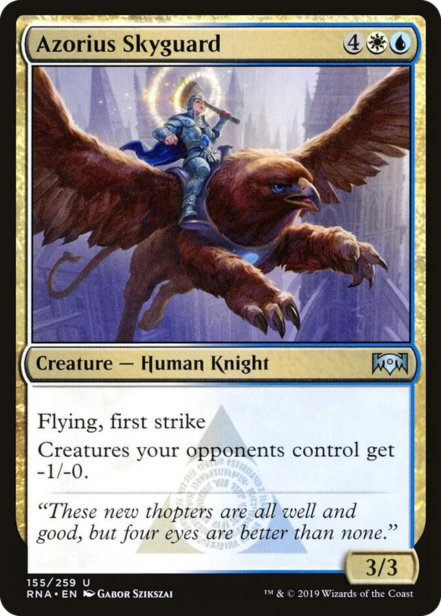 0155 Azorius Skyguard U Ravnica Allegiance