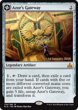 0176 Azor's Gateway M Prerelease Cards