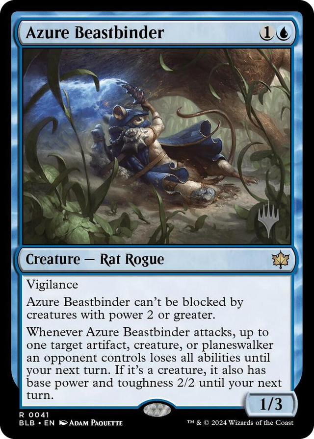 0041 Azure Beastbinder R Promo Pack: Bloomburrow