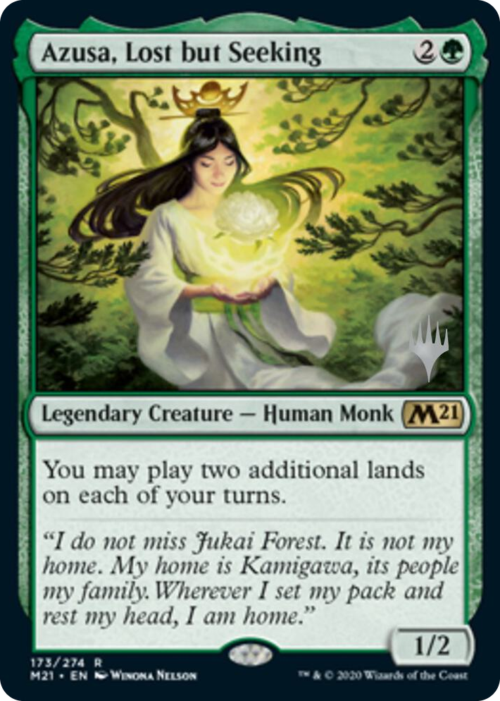 0173 Azusa, Lost but Seeking R Promo Pack: Core Set 2021