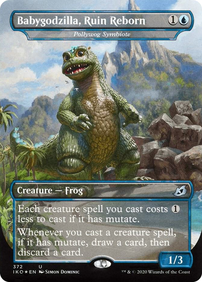 0372 Babygodzilla, Ruin Reborn - Pollywog Symbiote U Lair of Behemoths