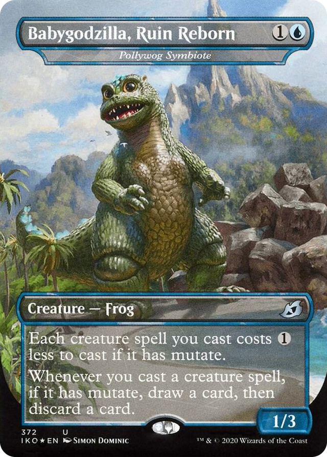 0372 Babygodzilla, Ruin Reborn - Pollywog Symbiote U Lair of Behemoths