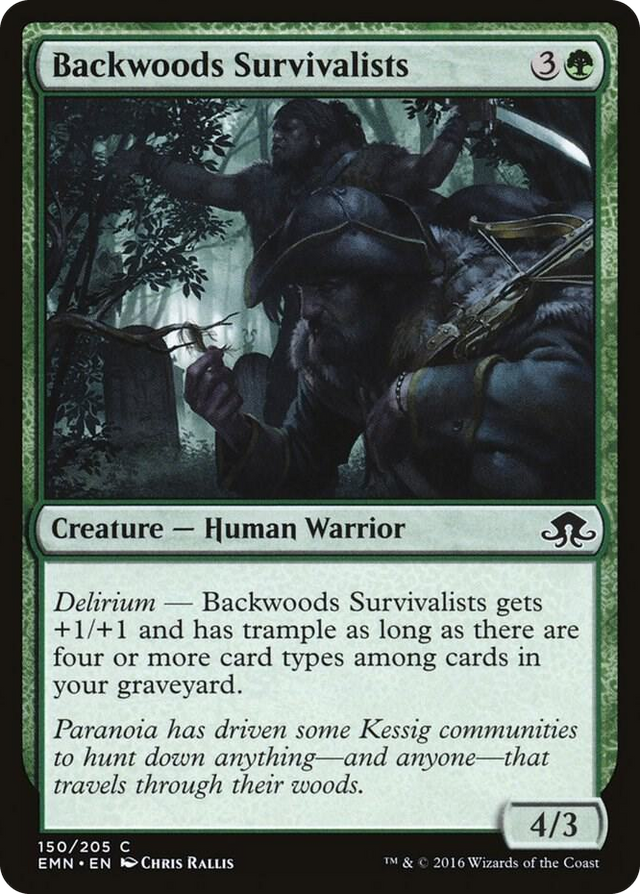 0150 Backwoods Survivalists C Eldritch Moon