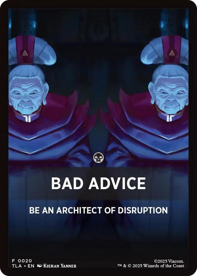 0020 Bad Advice Theme Card T The Last Airbender