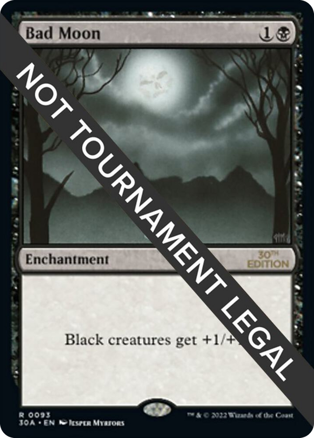 0093 Bad Moon R 30th Anniversary Edition