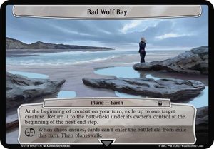 0569 Bad Wolf Bay T Planechase: Universes Beyond: Doctor Who