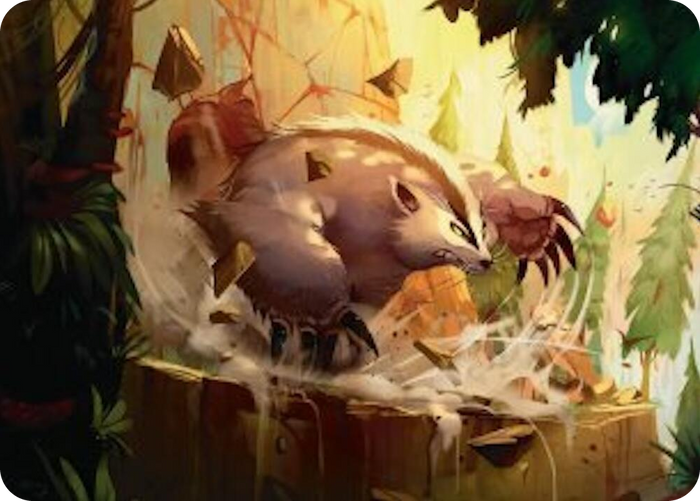 Badgermole Art Card #12 S - Art Series: Avatar: The Last Airbender Pokemon card