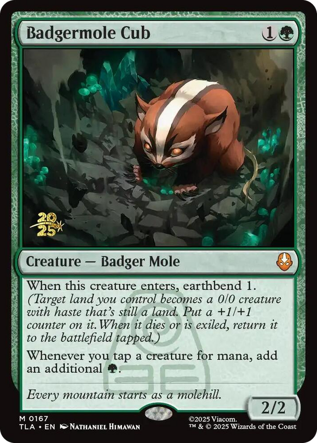0167 Badgermole Cub M Prerelease Cards