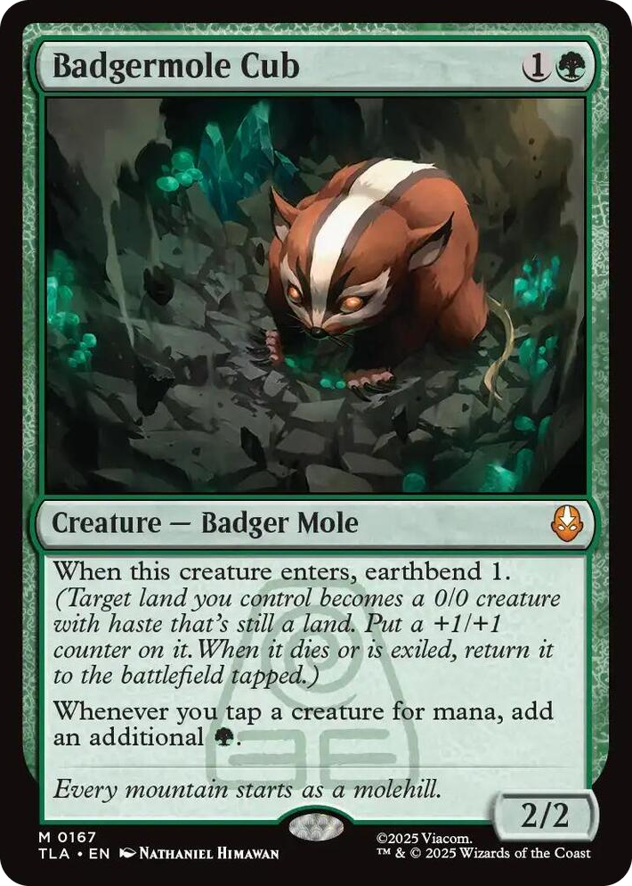 0167 Badgermole Cub M The Last Airbender