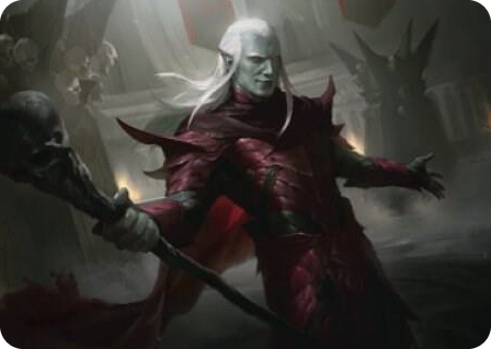 0033 Baeloth Barrityl, Entertainer Art Card S Art Series: Commander Legends: Battle for Baldur's Gate