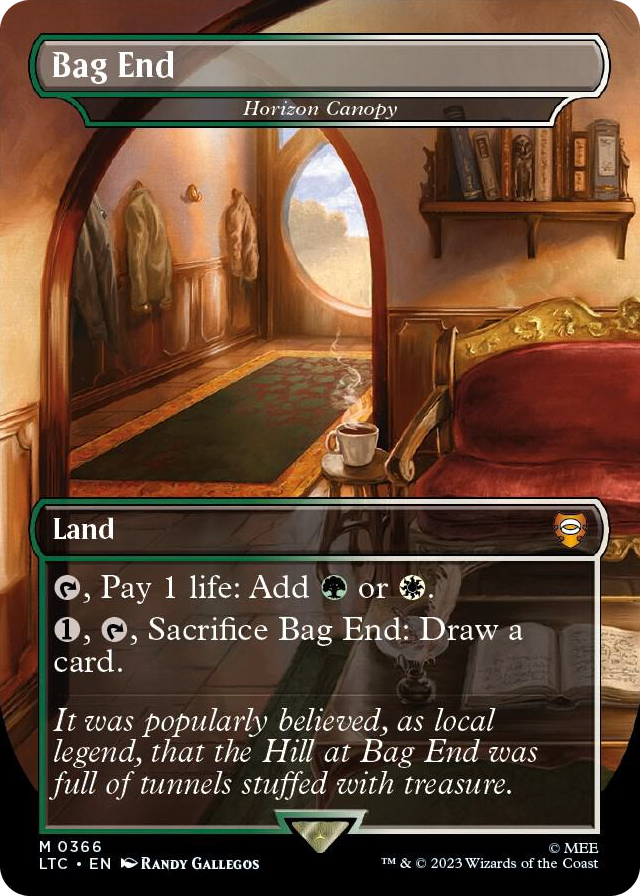 0366 Bag End - Horizon Canopy (Borderless) M Commander: The Lord of the Rings: Tales of Middle-earth