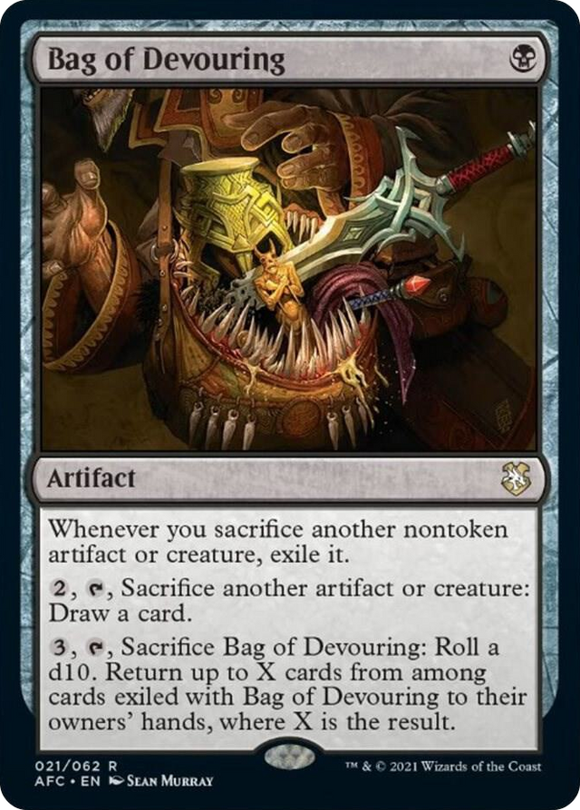 0021 Bag of Devouring R Commander: Adventures in the Forgotten Realms