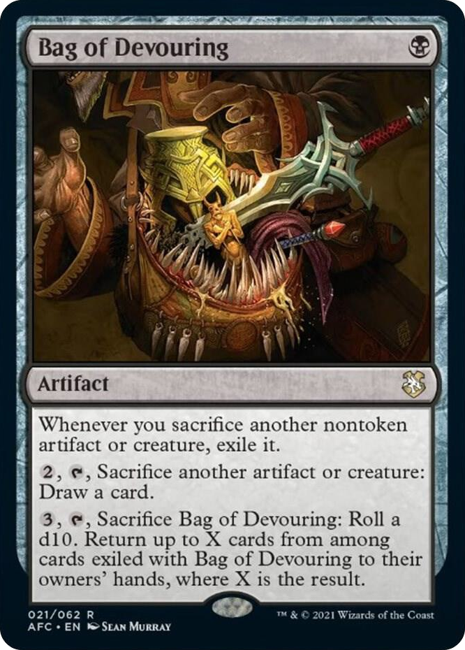 0021 Bag of Devouring R Commander: Adventures in the Forgotten Realms