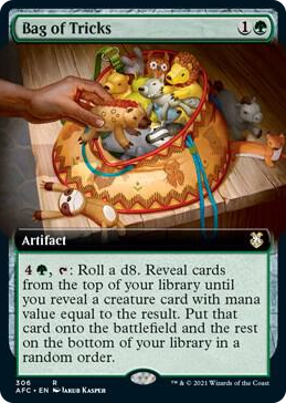 0306 Bag of Tricks (Extended Art) R Commander: Adventures in the Forgotten Realms
