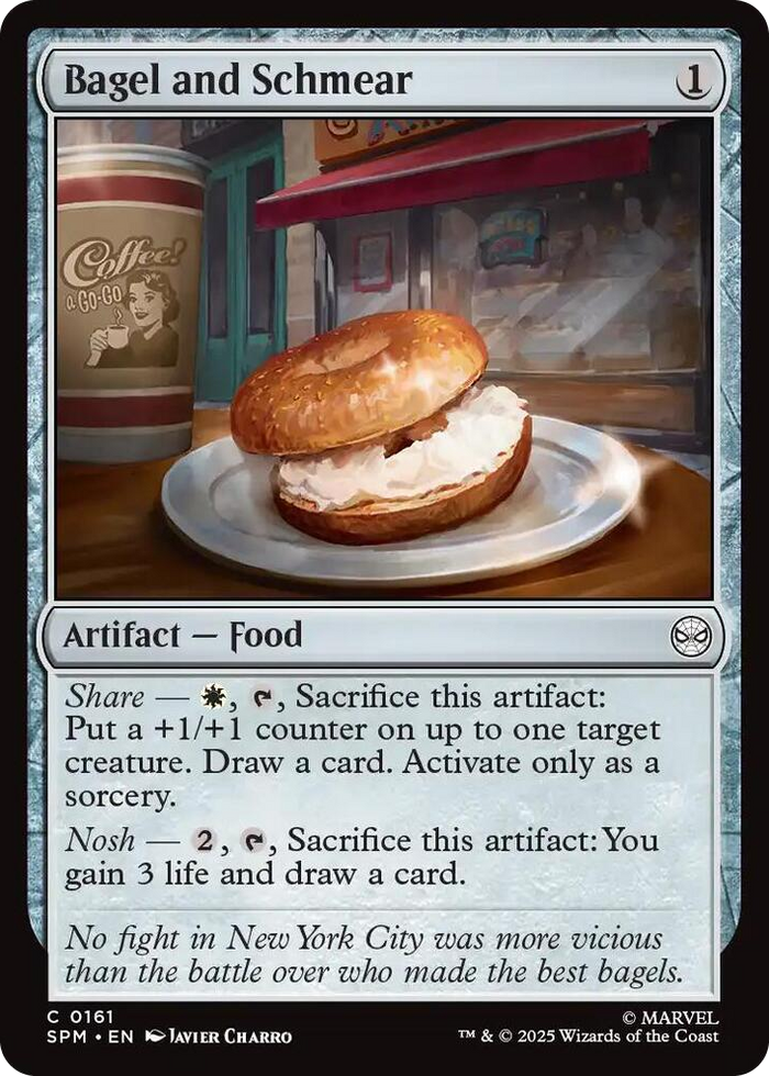 Bagel and Schmear #161 C - Marvel's Spider-Man Pokemon card