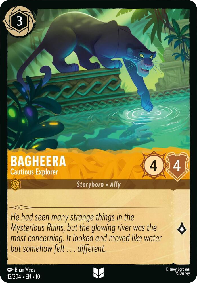 0012 Bagheera - Cautious Explorer Uncommon Whispers in the Well