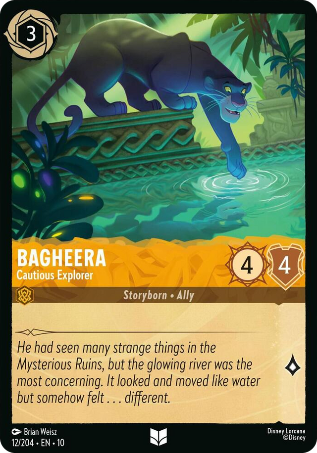 0012 Bagheera - Cautious Explorer Uncommon Whispers in the Well