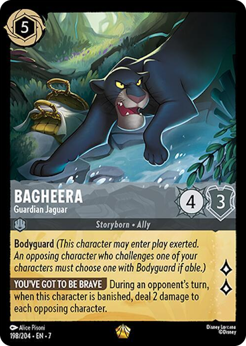 0198 Bagheera - Guardian Jaguar Legendary Archazia's Island