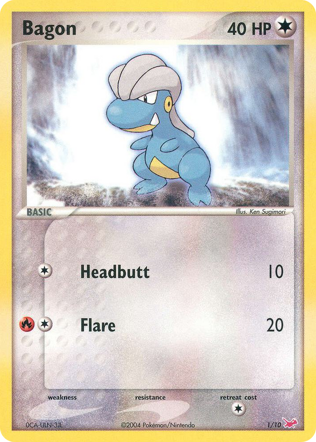 0001 Bagon Common EX Trainer Kit 1: Latias & Latios