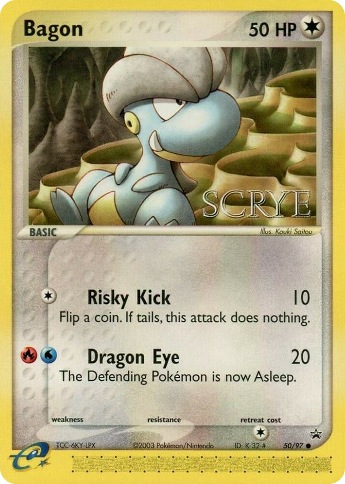 0050 Bagon - 50/97 (Scrye Magazine) Promo Nintendo Promos