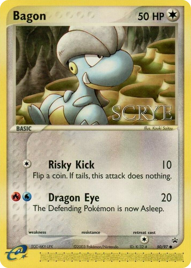 0050 Bagon - 50/97 (Scrye Magazine) Promo Nintendo Promos