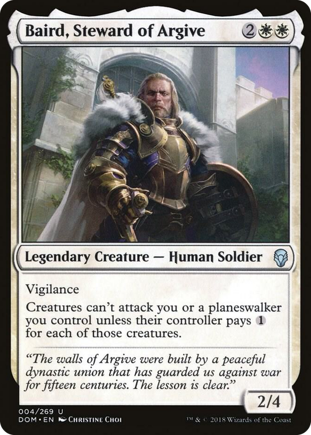 0004 Baird, Steward of Argive U Dominaria