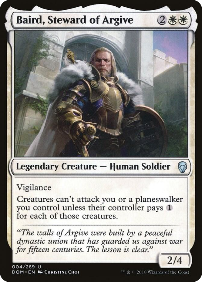 0004 Baird, Steward of Argive U Dominaria
