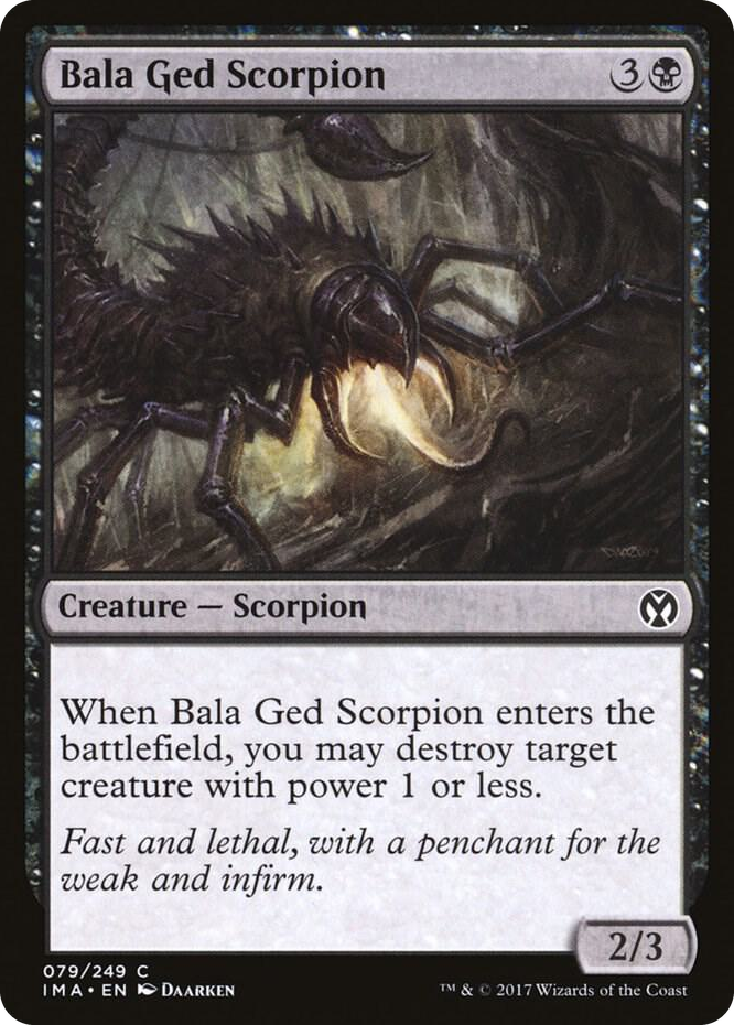 0079 Bala Ged Scorpion C Iconic Masters