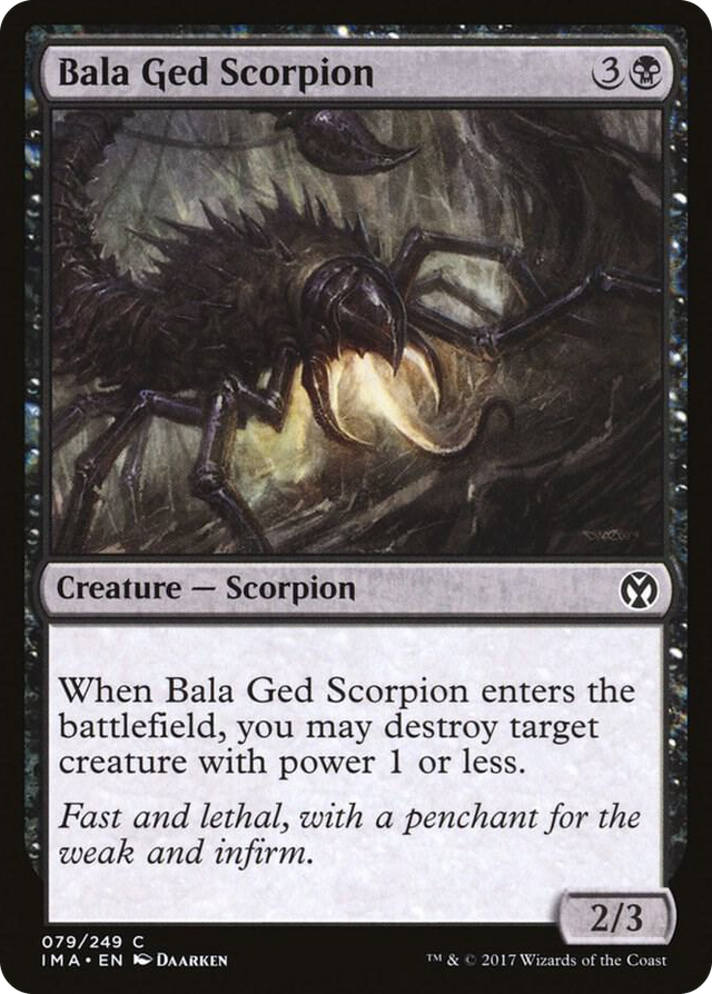 0079 Bala Ged Scorpion C Iconic Masters