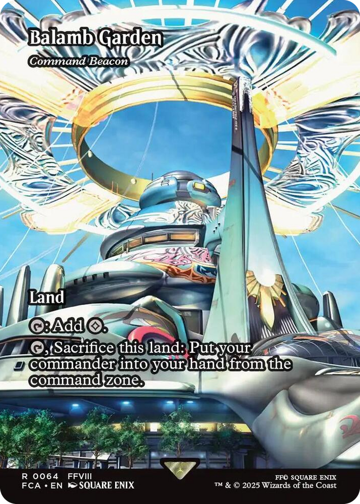 Balamb Garden - Command Beacon (Showcase) #64 R - FINAL FANTASY: Through the Ages Pokemon card
