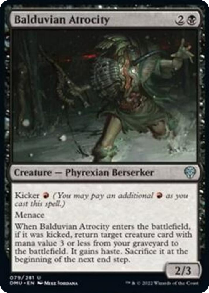 0079 Balduvian Atrocity U Dominaria United