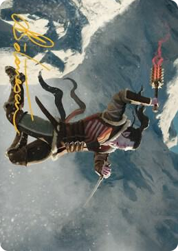 0028 Balduvian Berserker Art Card (Gold-Stamped Signature) S Art Series: Dominaria United