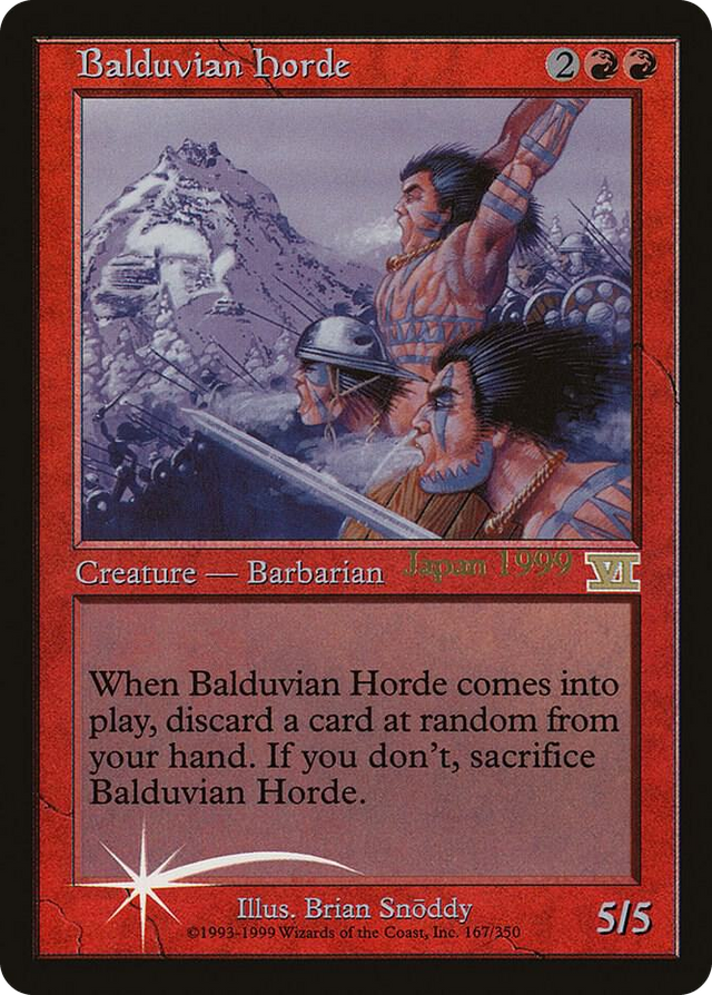 0167 Balduvian Horde P Unique and Miscellaneous Promos