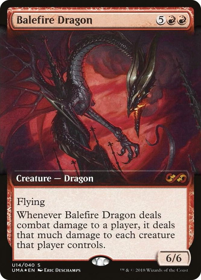 U014 Balefire Dragon S Ultimate Masters: Box Toppers