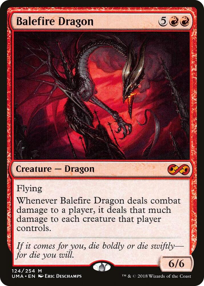 0124 Balefire Dragon M Ultimate Masters