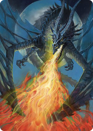 0065 Balefire Dragon Art Card S Art Series: Commander Masters