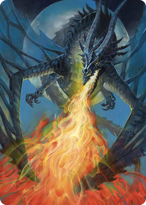 0065 Balefire Dragon Art Card S Art Series: Commander Masters