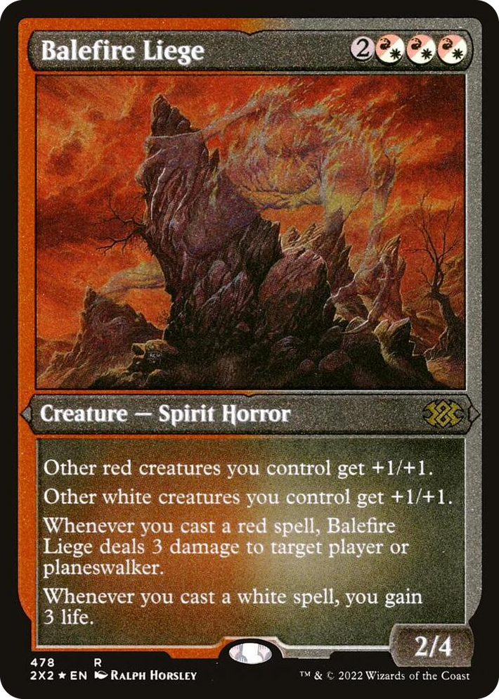 0478 Balefire Liege (Foil Etched) R Double Masters 2022