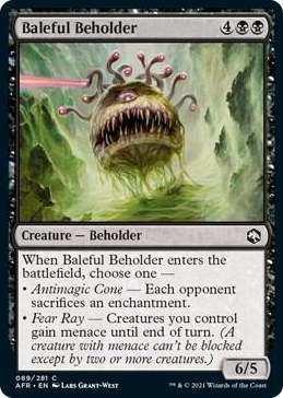 0089 Baleful Beholder C Adventures in the Forgotten Realms