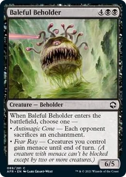 0089 Baleful Beholder C Adventures in the Forgotten Realms