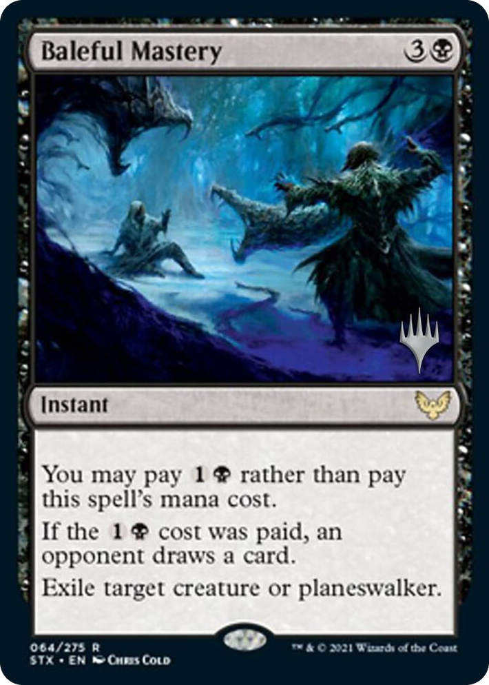 0064 Baleful Mastery R Promo Pack: Strixhaven