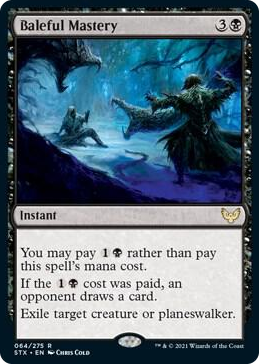 0064 Baleful Mastery R Strixhaven: School of Mages